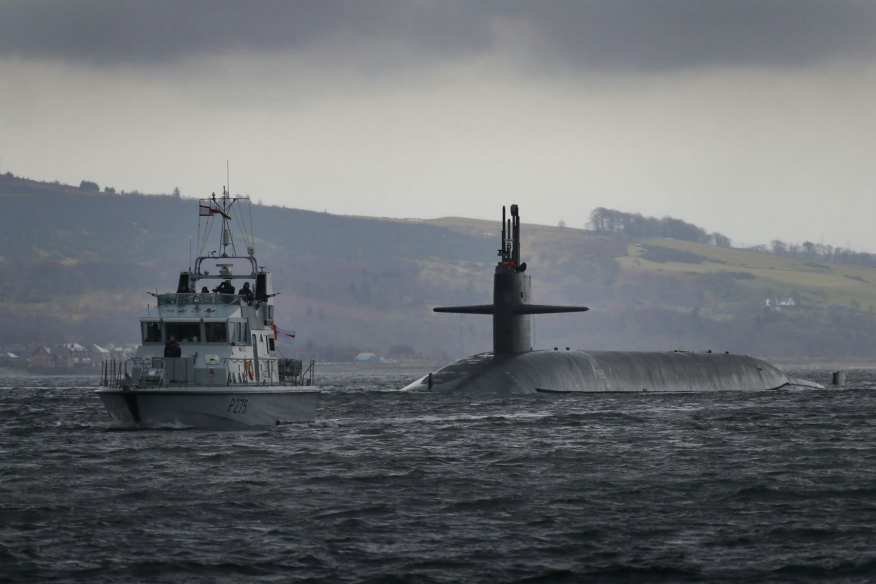 american ballistic missile submarine uss maryland