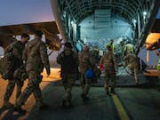 RAF transports British Army troops to Mali
