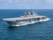 Huntington Ingalls completes builders trials for US Assault Ship Tripoli