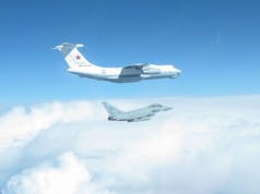 British Typhoon jets scramble to intercept Russian aircraft