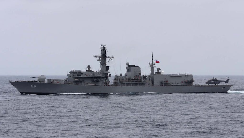 HMS Montrose conducts multi nation PASEX