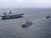 Royal Navy now has enough crew for both carriers and their escorts