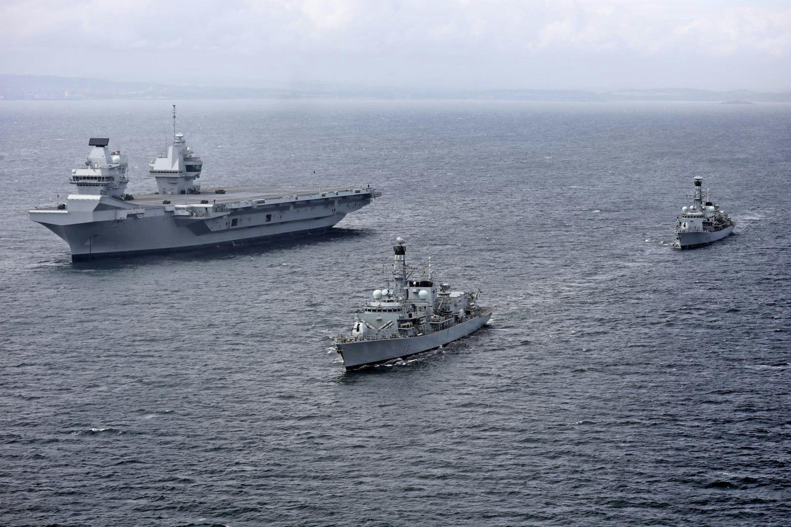 Royal Navy now has enough crew for both carriers and their escorts