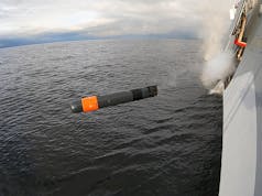 Successful first surface ship and submarine firings of Saab Lightweight Torpedo
