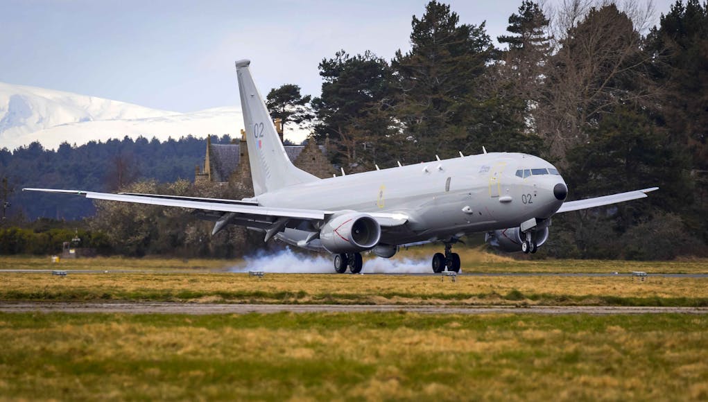 RAF Receives Second P-8A Poseidon