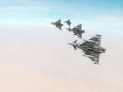 Typhoon jets collapse Islamic State tunnels