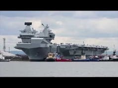 WATCH: HMS Queen Elizabeth arrives in Florida