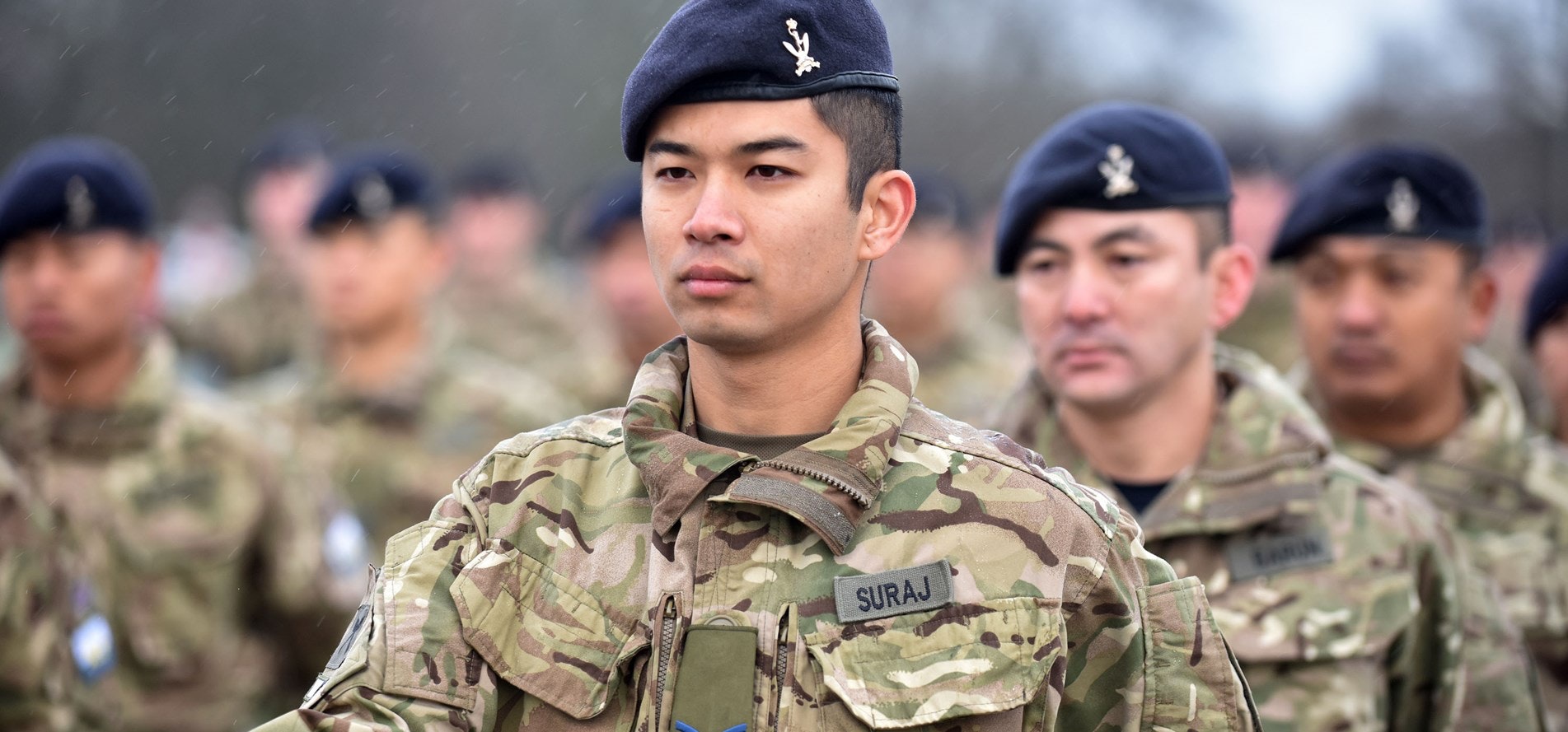 New Gurkha Signal Squadron Formed   Apowmid 2018 004 Gurkha Signals Parade 160 