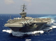 American supercarrier enters Mediterranean heading to Israel