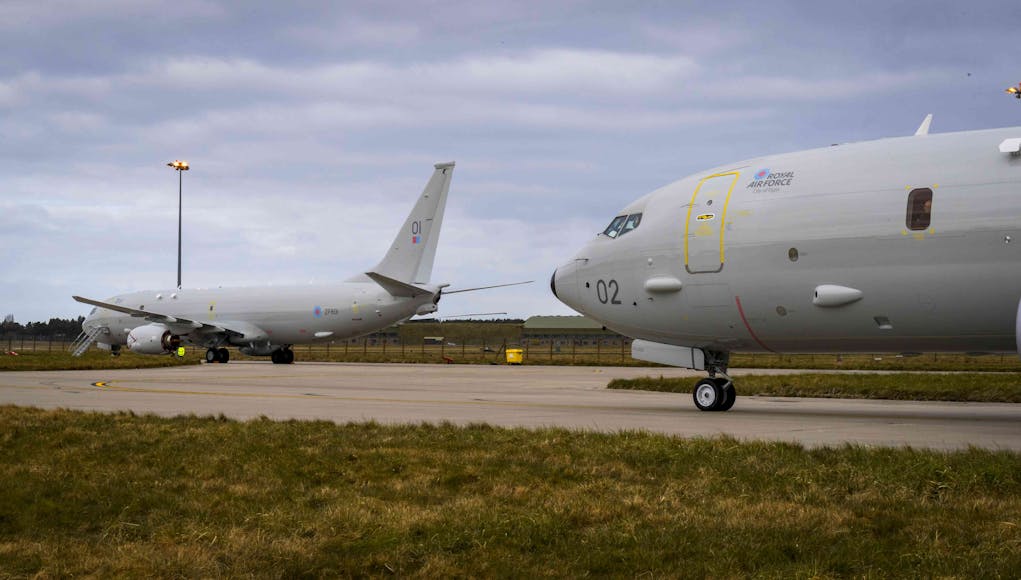 RAF Receives Second P-8A Poseidon