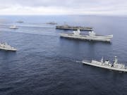 What did US and UK Defence Secretaries talk about on call?