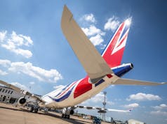 Aircraft used for ministerial transport outlined