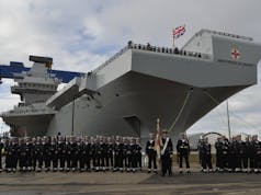 Second aircraft HMS Prince of Wales carrier named in Rosyth