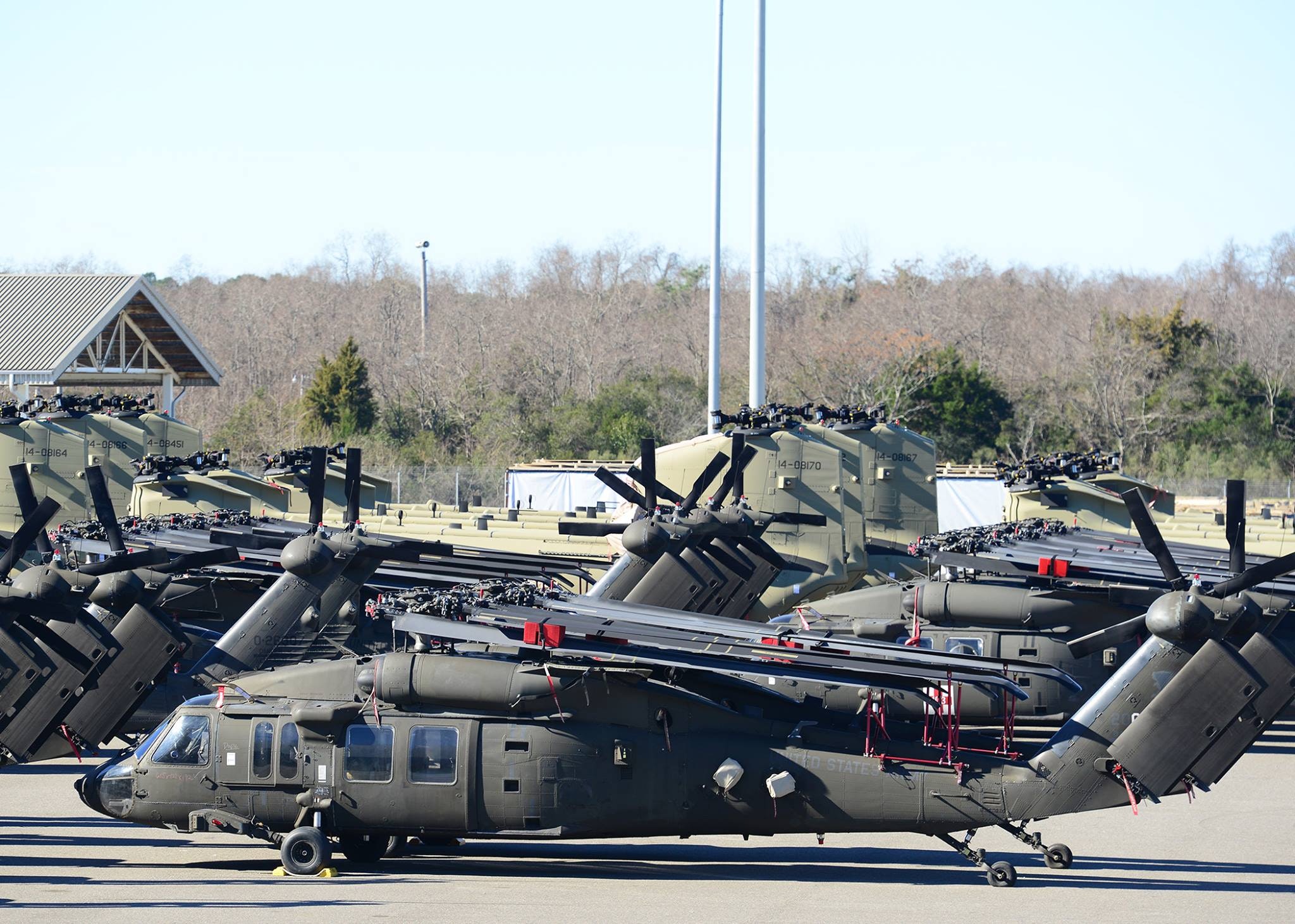 US Army 10th Combat Aviation Brigade equipment now arriving in Europe