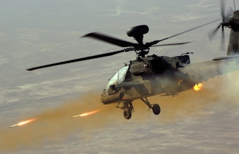 £293 million support deal for Apache helicopter fleet
