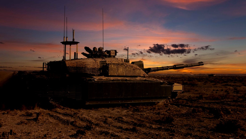 Challenger II Challenger 2 at Dusk