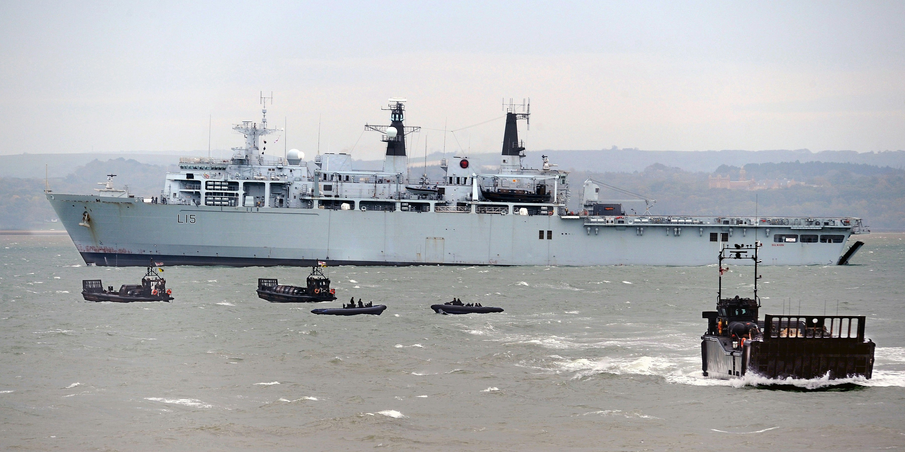 Withdrawal of Albion class amphibious vessels 'strongly opposed' by