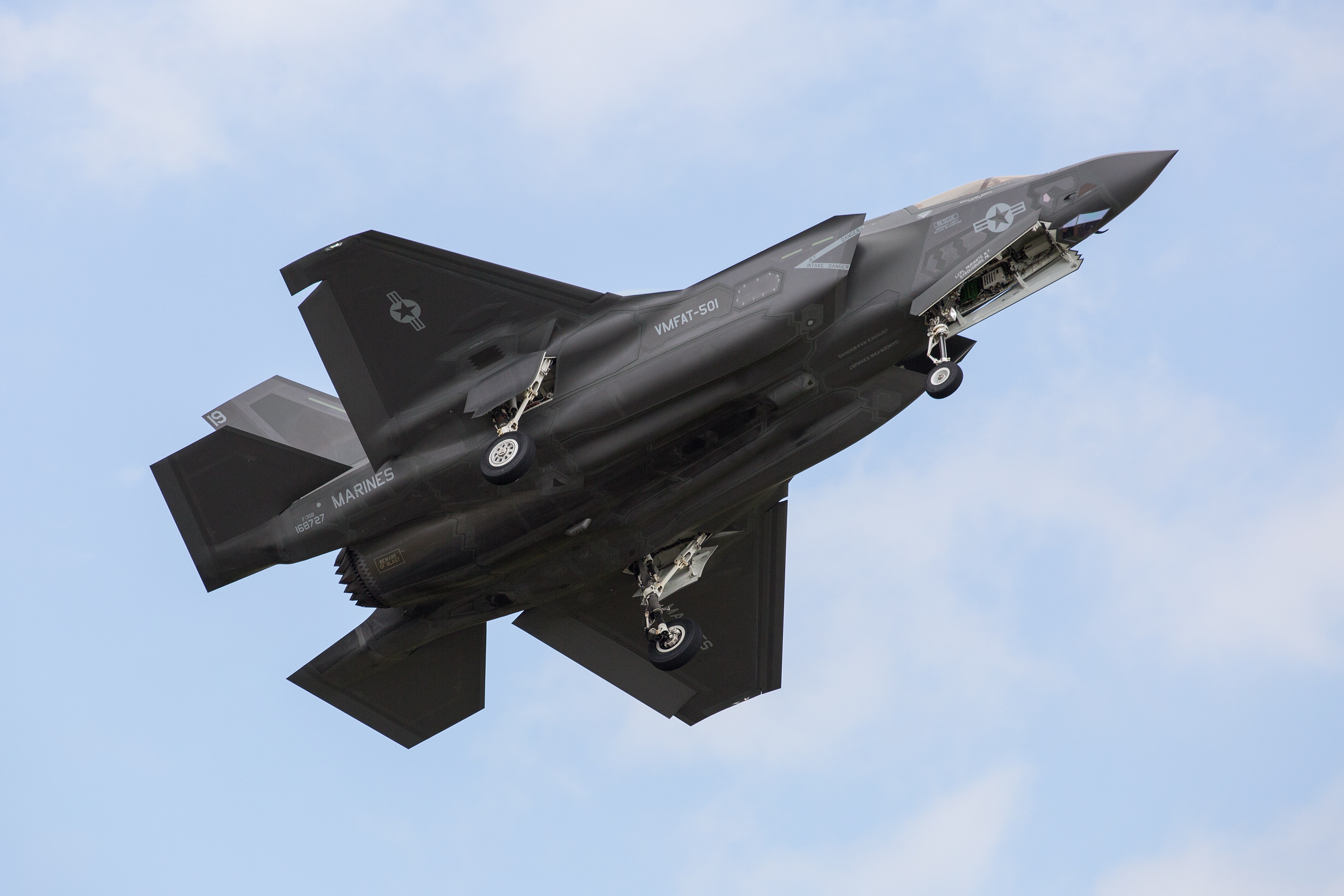 IN PICTURES: F-35B Supercarrier Flypast