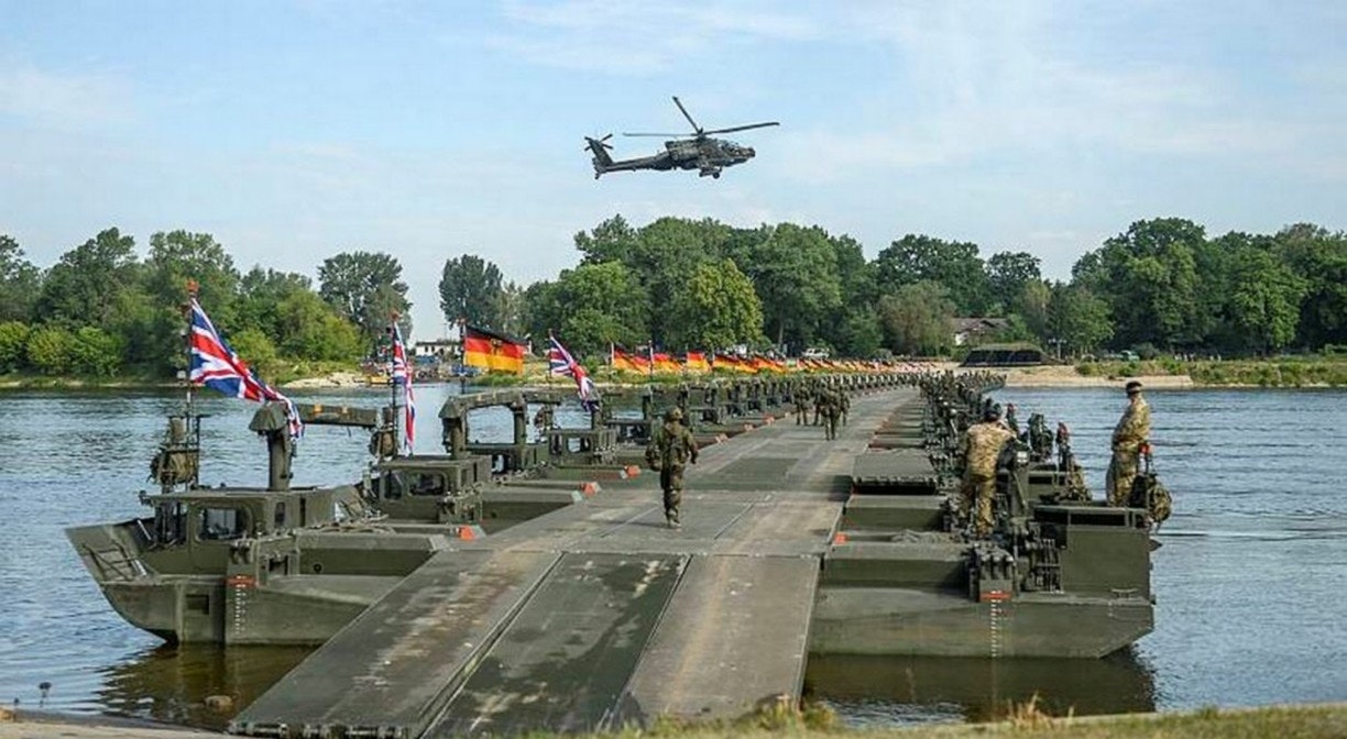 Военные мосты на ниву