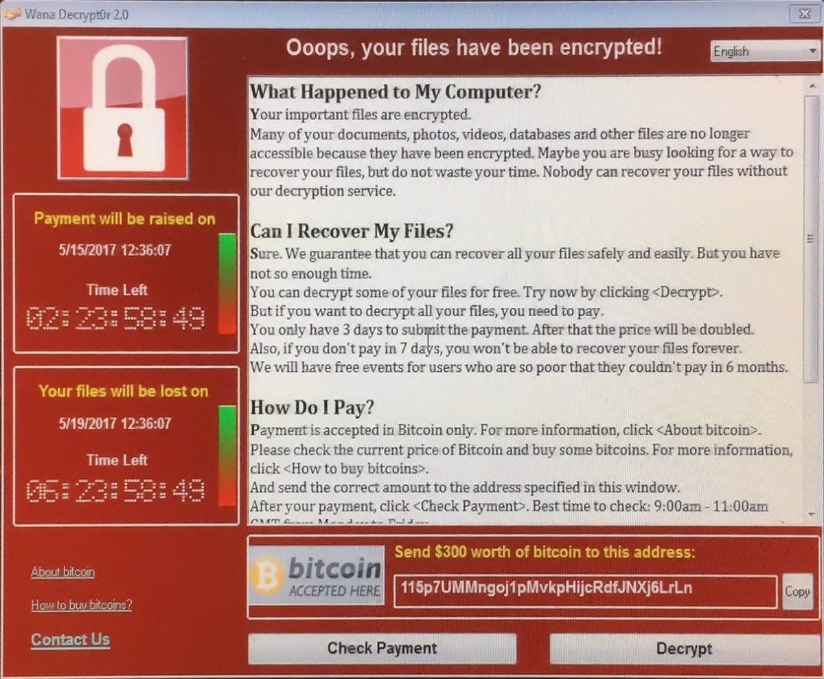 WannaCry ransomware that crippled NHS has links to North Korea