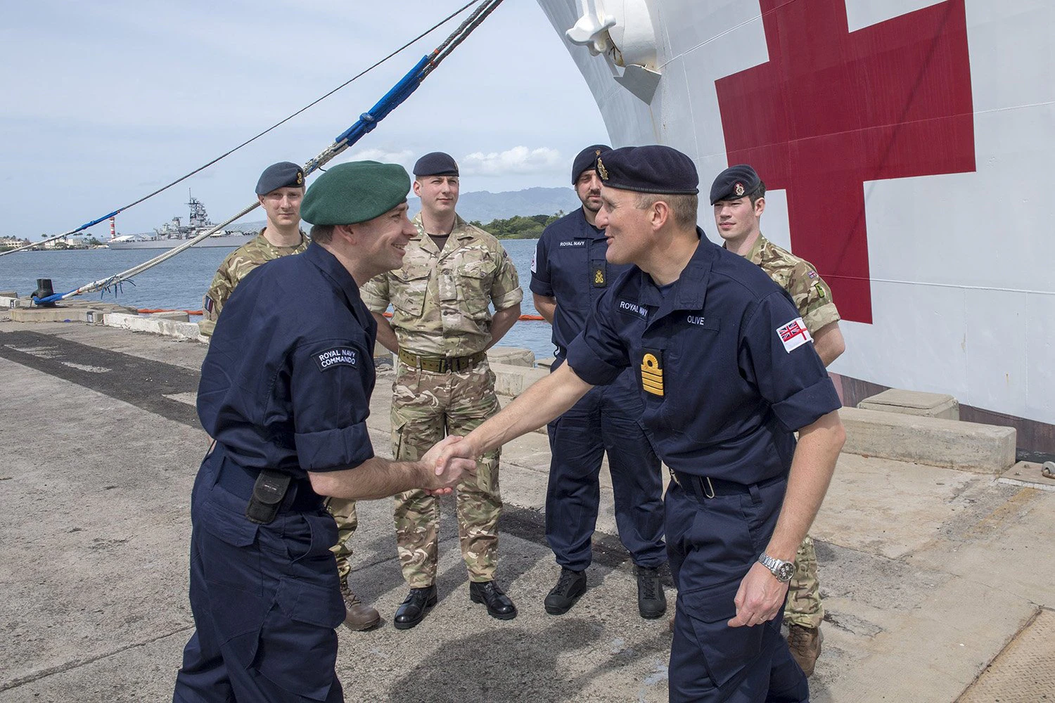 British medics deploy to American hospital ship for Pacific Partnership