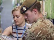 Scots Guards supporting St Mary’s Hospital on Isle of Wight