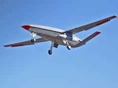 MQ-25 tanker completes flight with Aerial Refueling Store