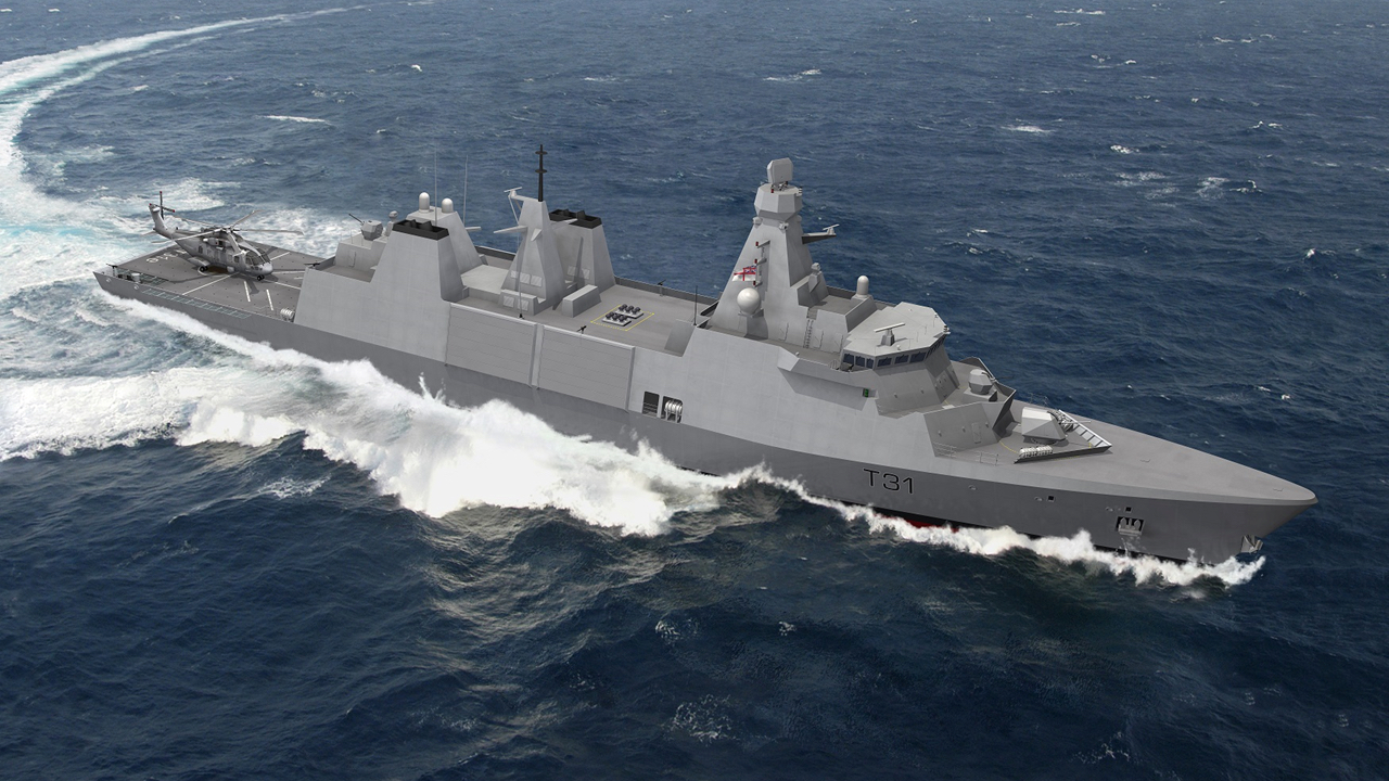 What weapons will be fitted to the Type 31 Frigate?