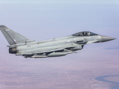 Typhoons destroy two Islamic State camps in Iraq