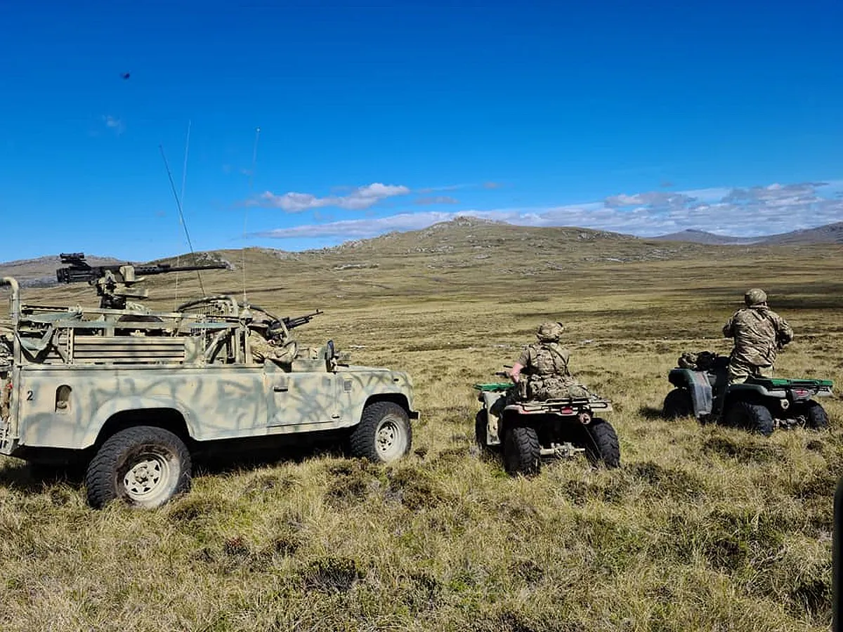 The Falkland Islands Defence Force – The oldest land unit of the ...