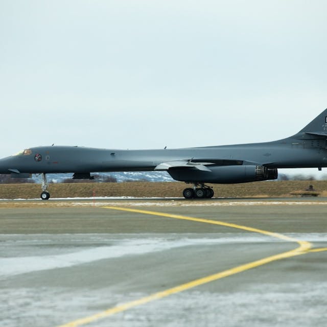 American bombers arrive in Norway for first time