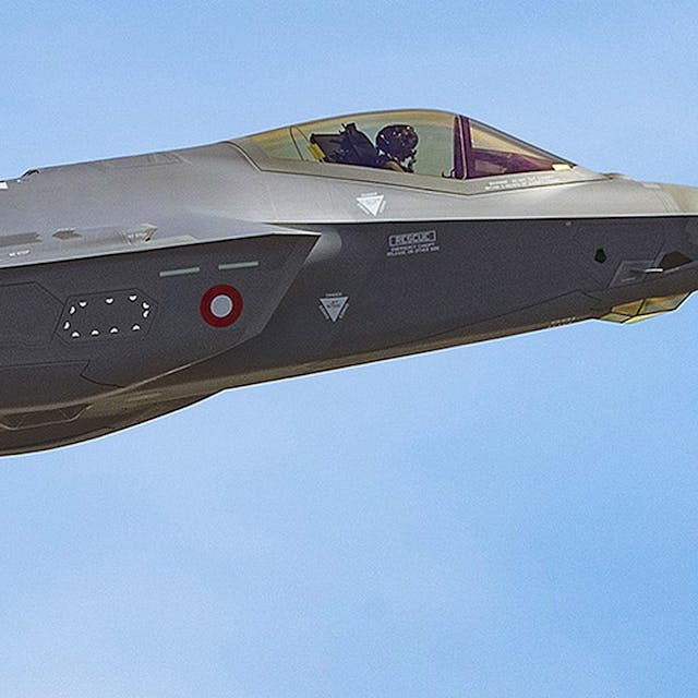 First F-35 jet for Denmark takes flight