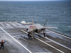 F-35B lands on Italian carrier for the first time