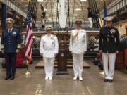 U.S. Navy Chief hosts First Sea Lord