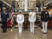 U.S. Navy Chief hosts First Sea Lord