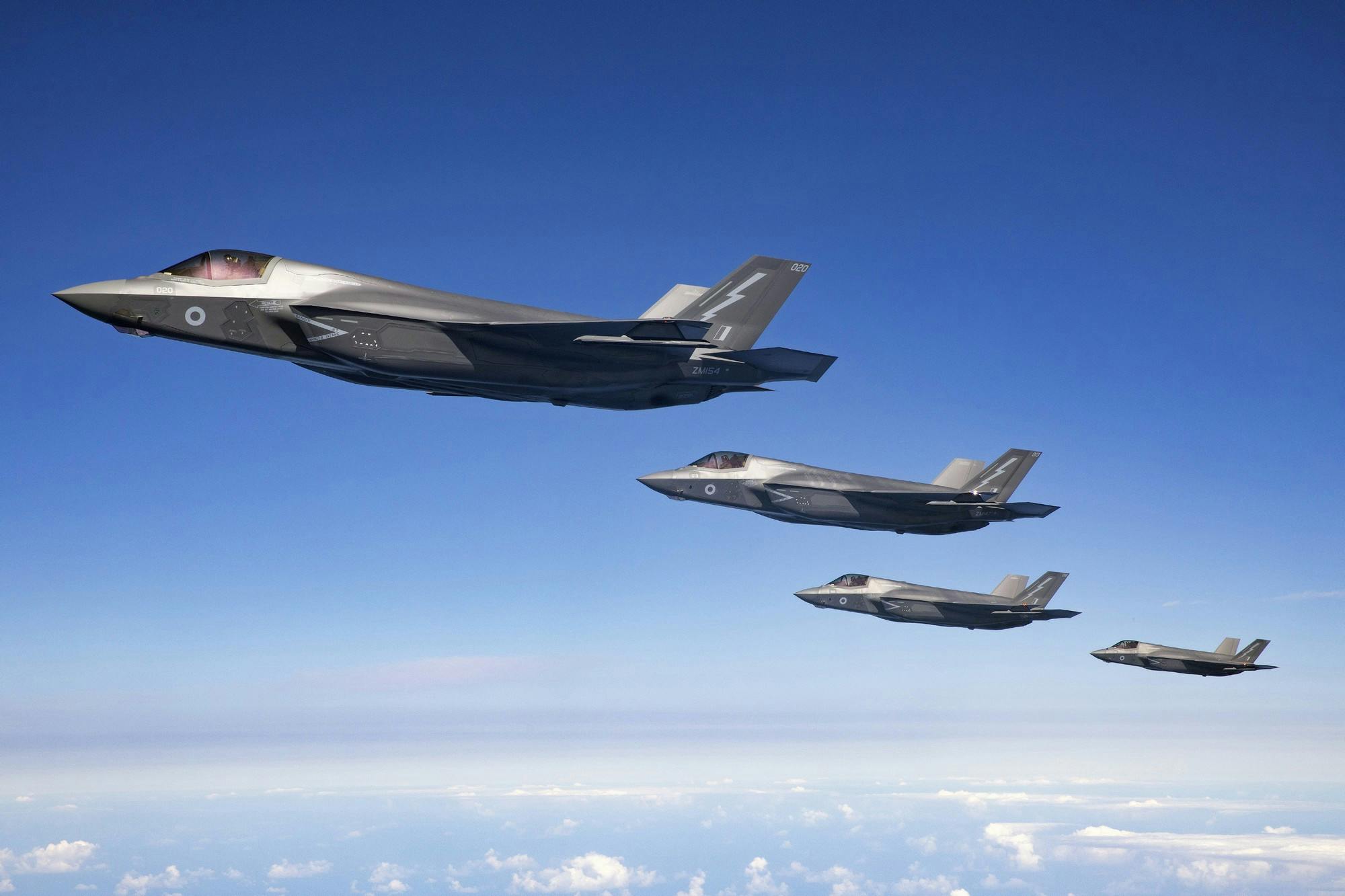 UK ‘absolutely committed’ to buying more than 48 F-35 jets