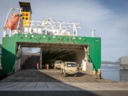 British vessel delivers US equipment to Croatia