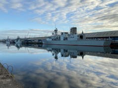 Warships begin to arrive in Glasgow