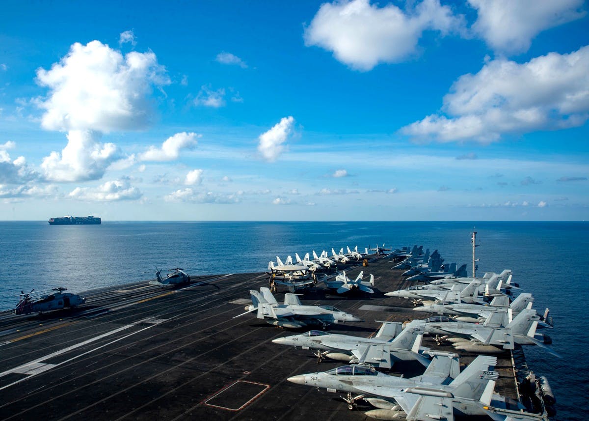 American Carrier Group enters South China Sea