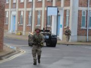 British troops train for urban warfare with robots