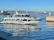 Royal Navy vessel escorts Spanish vessel from Gibraltar