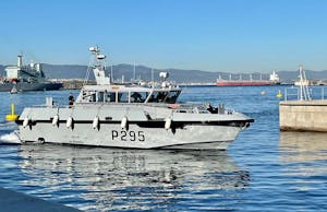 Royal Navy vessel escorts Spanish vessel from Gibraltar