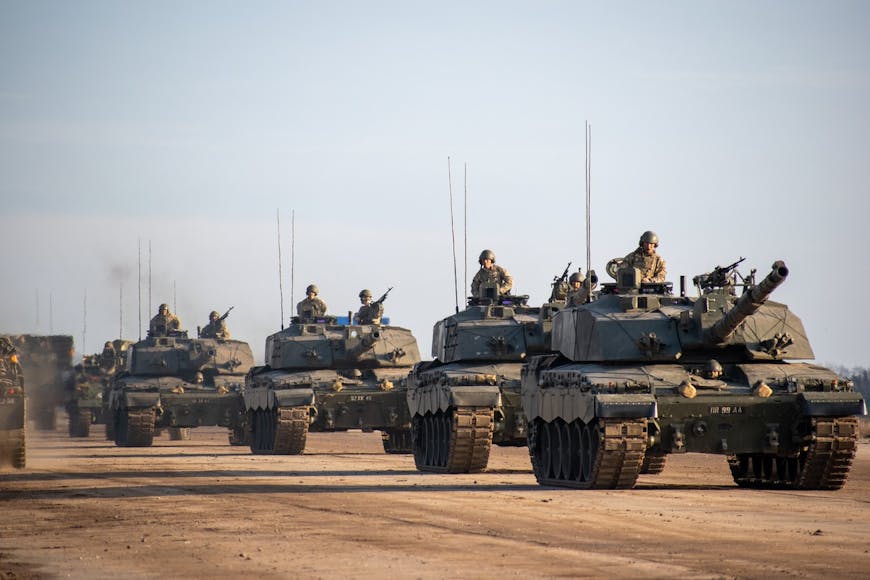 Ukraine upgrading UK-made Challenger 2's with Mad Max-style armour