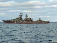 Russian warship seriously damaged and crew evacuated