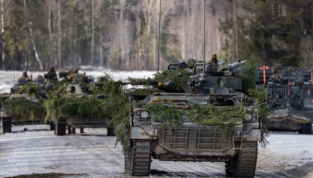 1st Battalion The Royal Welsh arrive in Estonia on Op CABRIT
