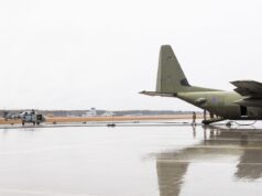 C-130 Hercules conducts helicopter tactical refuelling in Estonia