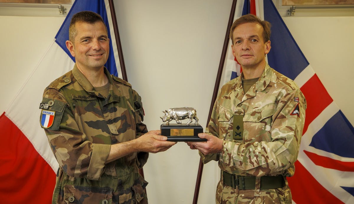 French General assumes command of British Army Division