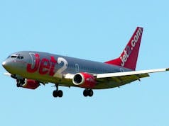 Typhoon jets escort airliner to Stansted airport