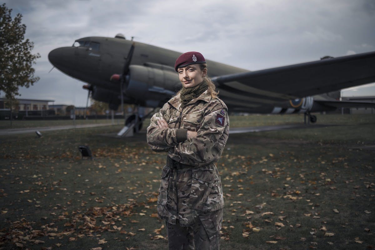 First female soldier passes gruelling Parachute Regiment test