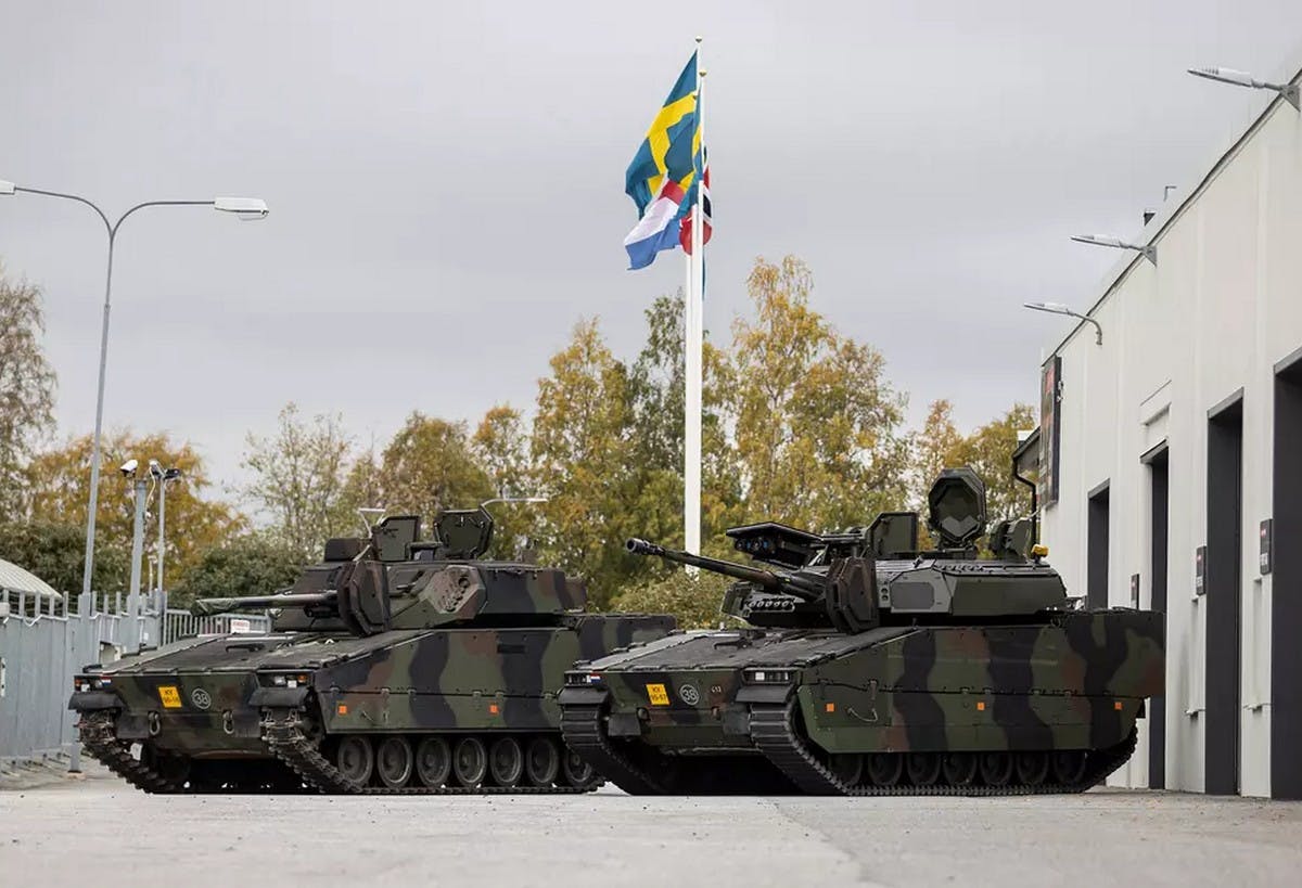 BAE deliver upgraded CV90 with new turret to Netherlands